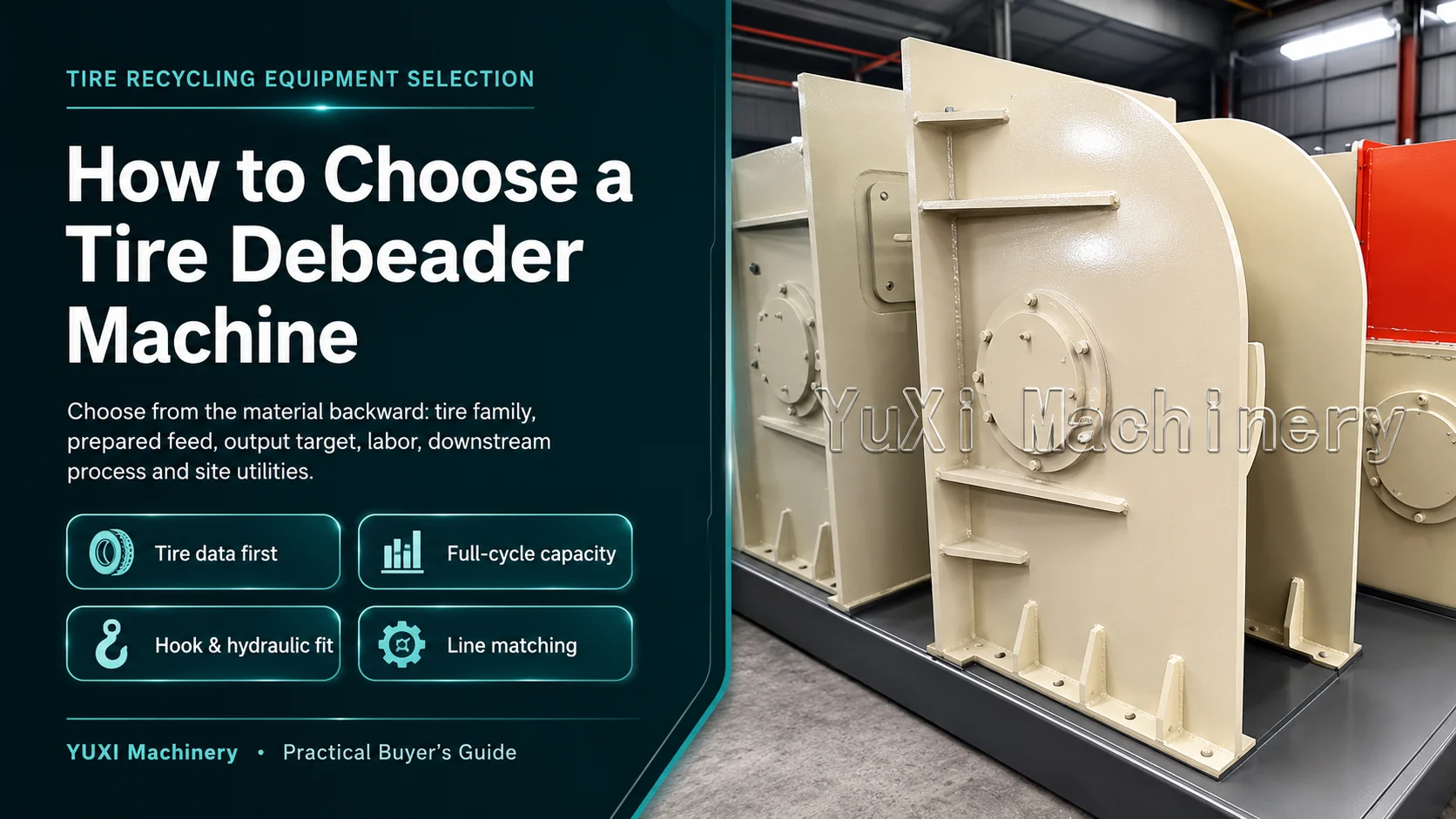 How to Choose a Tire Debeader Machine